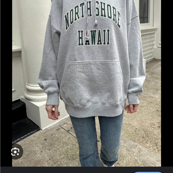 North Shore Hawaii Gray Sweatshirt - Picture 1 of 2